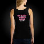 Gymtime dámské tílko Success is a journey Černá – Zboží Mobilmania