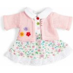 Bigjigs Toys Květinové růžové šaty a svetřík pro panenku 28 cm – Hledejceny.cz