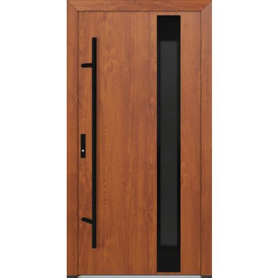 Hahn-Türke DS82-M24 mléčné sklo Zlatý dub Levé 110 x 220 cm – Hledejceny.cz