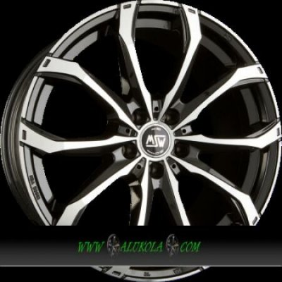 MSW 48 9x19 5x112 ET44 gloss black polished – Hledejceny.cz