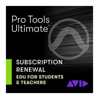 AVID Pro Tools Ultimate Annual Paid Annual Subscription - EDU Renewal – Sleviste.cz