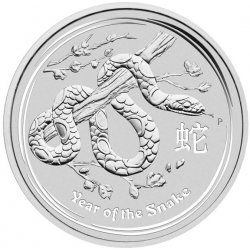 The Perth Mint Stříbrná mince Lunární série II Rok Hada 2013 1 oz