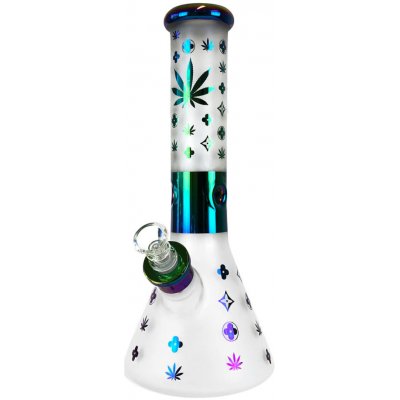 Black Sheep Skleněný Bong Weed Vuitton Rainbow 32cm – Hledejceny.cz