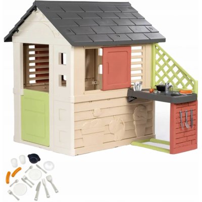 Smoby Domeček Life Nature s kuchyní – Zboží Dáma
