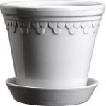 Květináč Kobenhavner glazovaný White 25 cm Bergs Potter – Hledejceny.cz