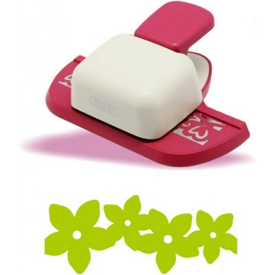 Wiler děrovačka ozdobná květy v pruhu – Zboží Mobilmania