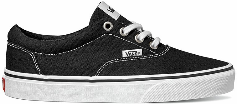 Vans dámské boty Wm Doheny canvas černá/bílá