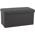 Kondela Skládácí taburet, šedá, ORELIA – Zboží Dáma