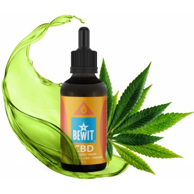 BEWIT CBD FULL SPECTRUM CBG + CBN + CBC (ULTIMATE BOOSTER) 500 mg - 50 ml