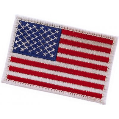 101 INC Nášivka vlajka USA - bílé lemování – Sleviste.cz