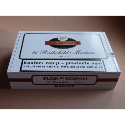 Flor de Copan Rothchild Maduro 20 ks – Zboží Dáma