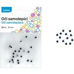 LUMA Dekorační oči kulaté - samolepící 5 mm, 20 ks - F800042 – Hledejceny.cz