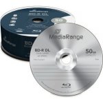 MediaRange BD-R 50GB 6x, spindle, 25ks (MR508) – Zboží Živě