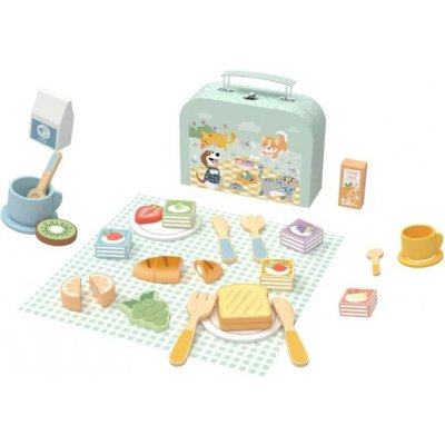 TookyToy Dřevěný piknikový set – Zboží Mobilmania