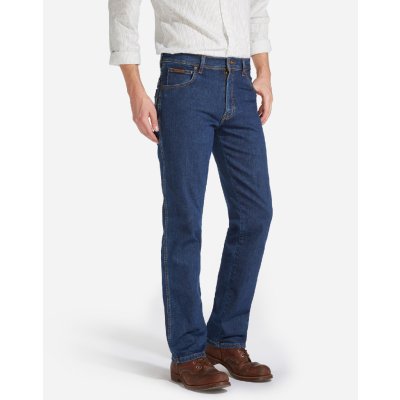 Wrangler jeans W121-33-009 Texas stretch darkstone – Zboží Dáma