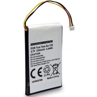 Power Energy Battery Baterie pro TomTom Go 530, Go 720, Go 920 1200mAh Li-Pol – Sleviste.cz