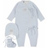 Kojenecká souprava Lillelam Merino set pro miminka Babyblue