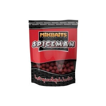 Mikbaits boilies Spiceman 1kg 24mm Kořeněná játra