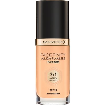 Max Factor Facefinity All Day Flawless 3v1 make-up 44 Warm Ivory 30 ml – Hledejceny.cz