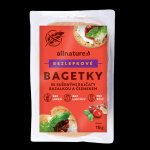 ALLNATURE Bezlepkové bagetky se sušenými rajčaty bazalkou a česnekem 110 g – Hledejceny.cz