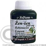 MedPharma Žen-šen 200 mg + Echinacea + leuzea 37 tablet – Hledejceny.cz
