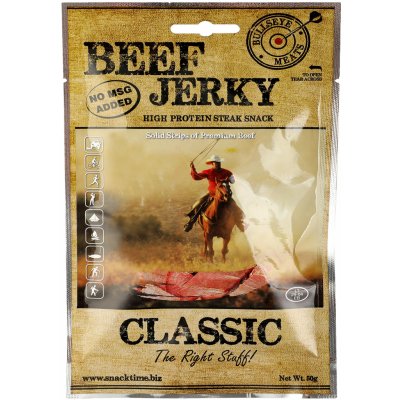 Snack Time Sušené hovězí maso Beef Jerky Classic 50 g