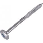 HPM TEC RAPI-TEC SK PLUS 5,0x70/37+R - stavební vrut do dřeva, polozávit, pozink, talířová hlava, TORX T25 – Hledejceny.cz