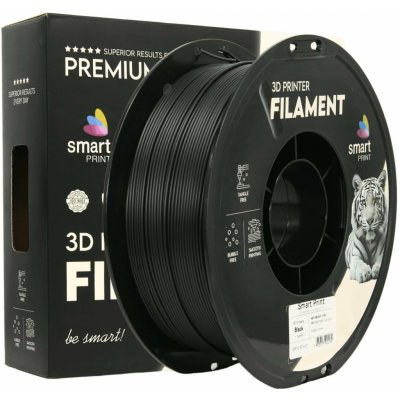 Smart Print PETG matná černá 1.75mm 1kg – Zboží Živě