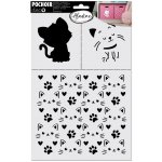AladinE Plastová šablona Kočičí svět 20 x 30 cm – Zboží Dáma AladinE Plastová šablona Kočičí svět 20 x 30 cm – Zboží Dáma