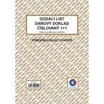 Baloušek Tisk PT142 Dodací list - daňový doklad, A5, samopropisovací, číslovaný – Zboží Mobilmania