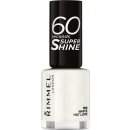 Rimmel London 60 Seconds Super Shine Nail Polish 703 White Hot Love 8 ml