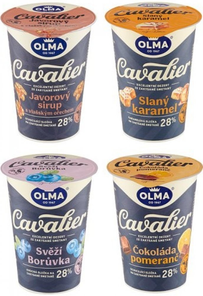 Olma Cavalier slaný karamel 12% 140 g | Srovnanicen.cz