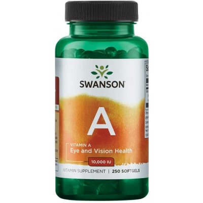 Swanson Vitamin A 10000 IU 250 softgels