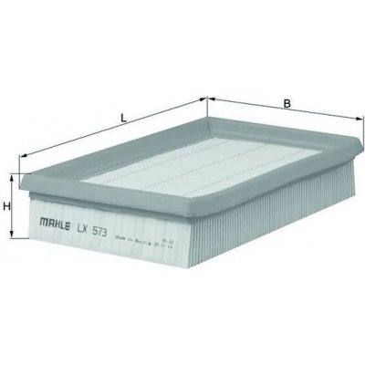 Vzduchový filtr MAHLE LX 573 – Hledejceny.cz