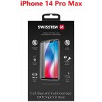 Swissten sklo ultra durable 3d FullGlue Glass Apple iPhone 14 pro max černé 83923 – Zboží Živě