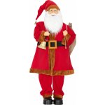 HOMCOM Vánoční dekorace Santa Claus 120 cm | červený – Hledejceny.cz