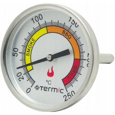 Teploměr BBQ stříbrný 0-250°C – Hledejceny.cz