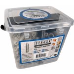 Hmoždinka STROXX univerzální - sada v plastovém boxu (200 5x25, 100 6x30,100 8x40, 25 10x50) – Hledejceny.cz