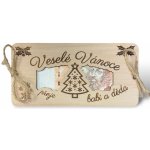 Dřevěné přání MILION - 60 let – Zboží Dáma