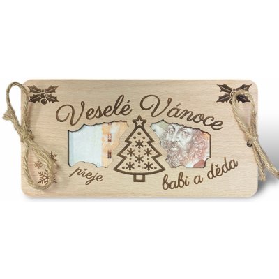 Dřevěné přání MILION - 60 let – Zboží Dáma