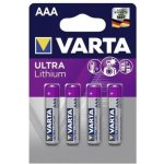 VARTA ULTRA LITHIUM AAA 4ks 6103 – Sleviste.cz