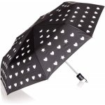 Pretty up deštník měnící barvu černý se srdíčky – Zboží Dáma