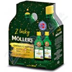 Orkla Health A/S Mollers Omega 3 D+ dárkové balení 2 x 250 ml – Zboží Dáma