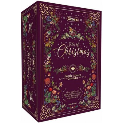 GIBSONS Art File Adventní kalendář na 24 dní Vánoční příběhy – Zboží Dáma