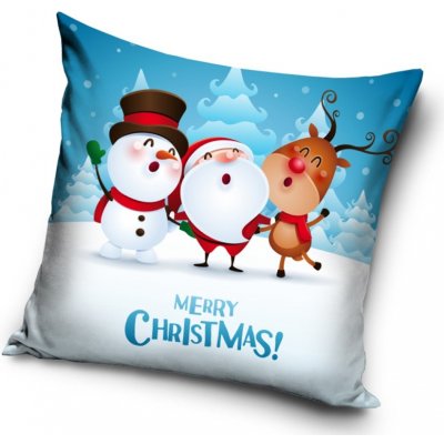 Carbotex Vánoční polštář Vánoční Koleda 40x40 – Sleviste.cz