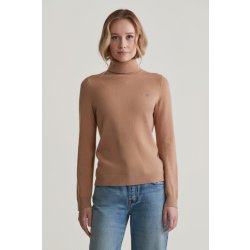 Gant rolák EXTRAFINE LAMBSWOOL ROLLNECK hnědá