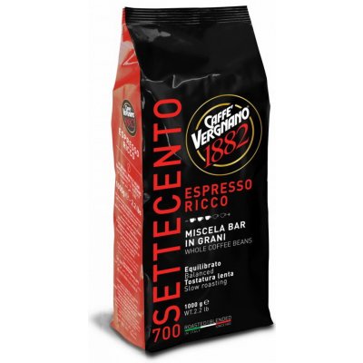 Vergnano Espresso Ricco 700 1 kg – Hledejceny.cz