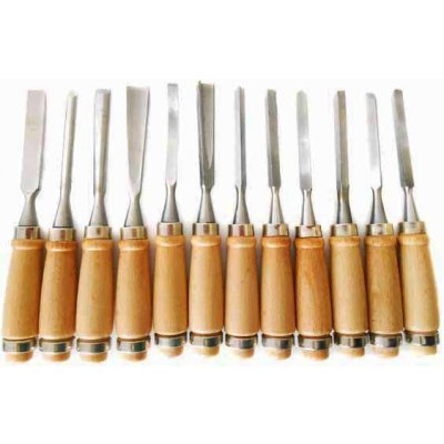 MAGG Sada řezbářských dlát 12 ks – Zboží Dáma