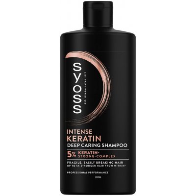 Syoss Keratin šampon pro jemné a lámavé vlasy 440 ml – Zboží Mobilmania