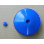 KAXL Plastová krytka - kulatina Ø 100 mm Modrá – Zboží Dáma